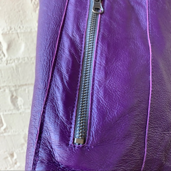 Reversible (faux??) leather jacket - Picture 6 of 6